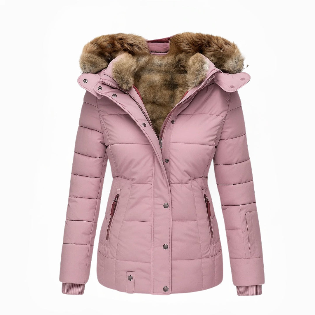 Sofia™ | Warm faux fur-lined winter coat