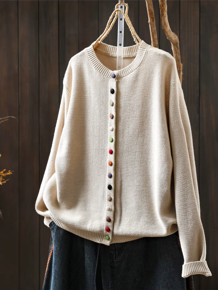 Ella™ | Luxurious Cashmere Cardigan for Timeless Elegance