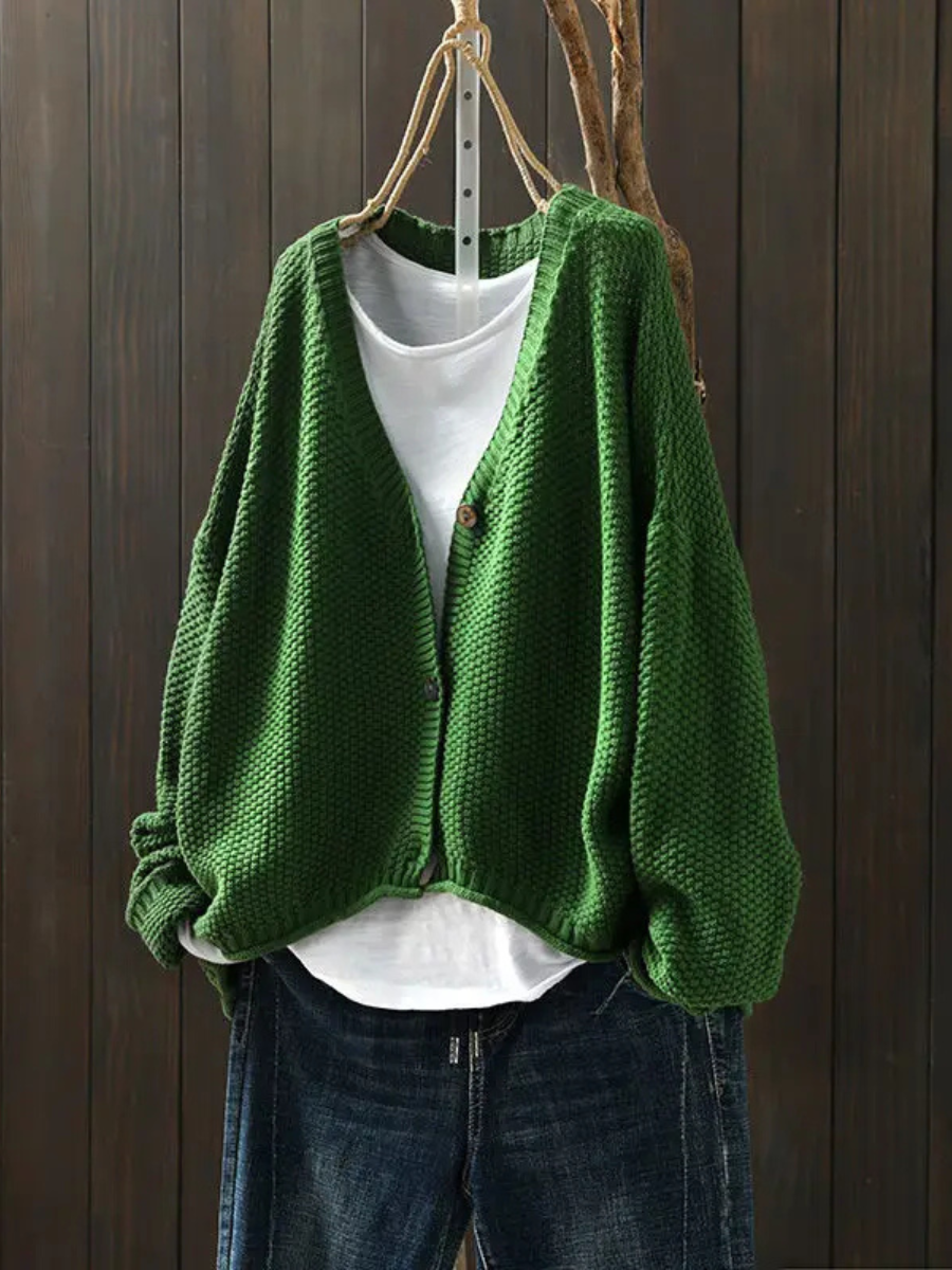 Elena™ | Cozy Knit Cardigan for Chic Layering