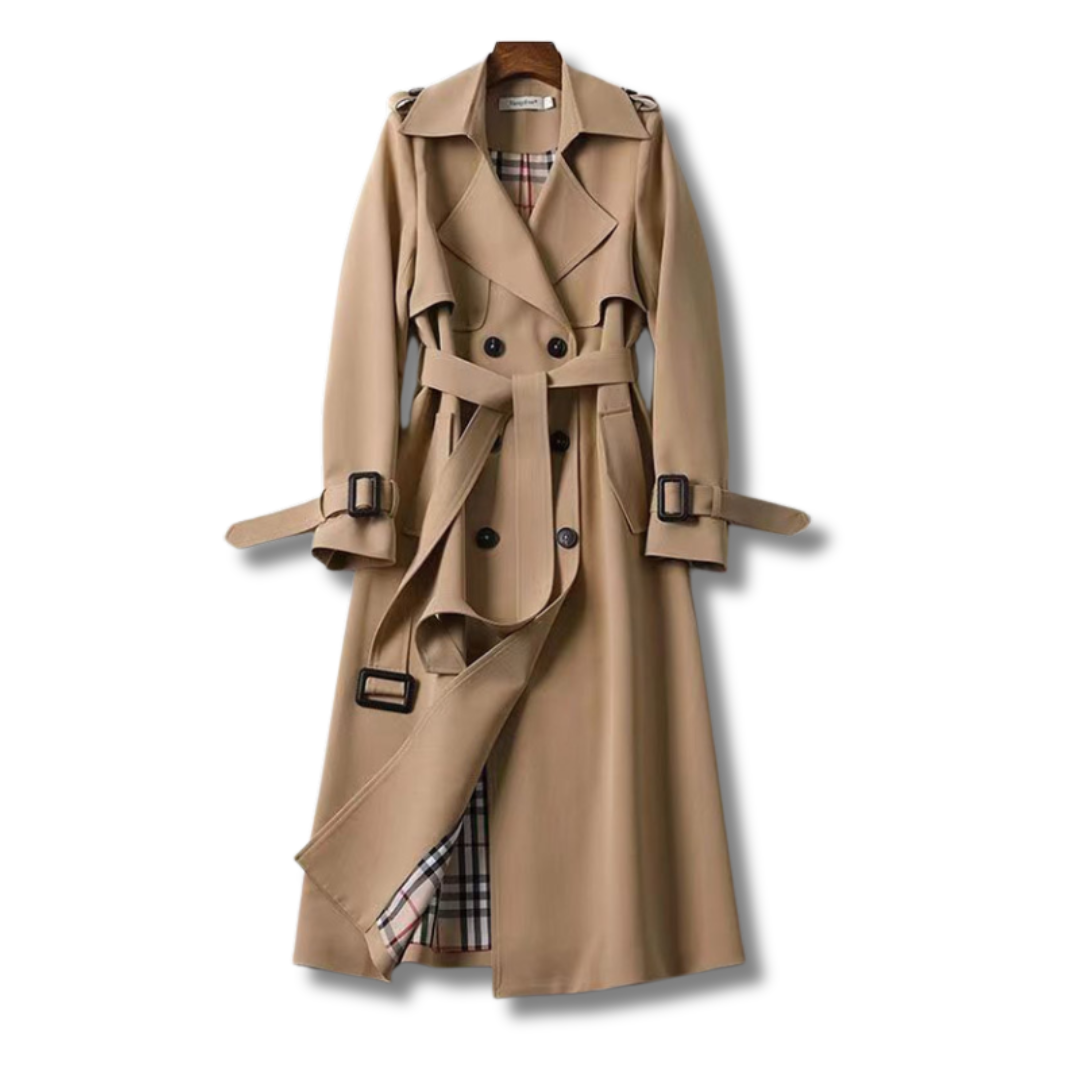 Isabella™ | Chic Trench Coat for Timeless Elegance