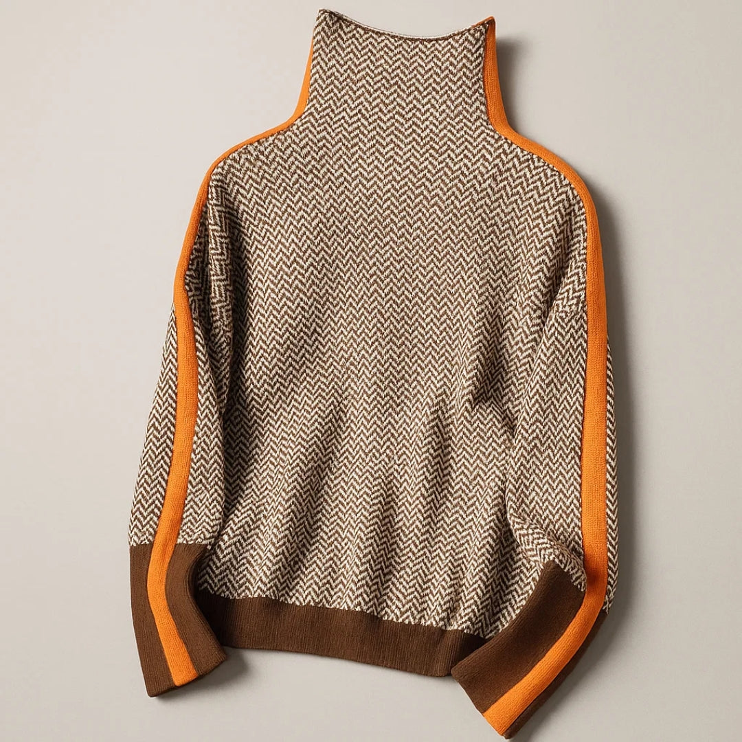 Sienna | High-neck pullover with soft warm comfort