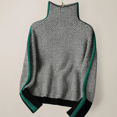 Sienna | High-neck pullover with soft warm comfort