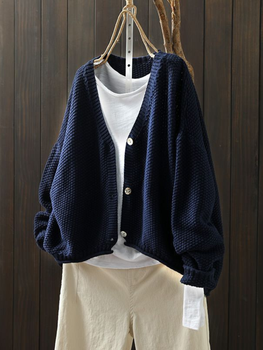 Elena™ | Cozy Knit Cardigan for Chic Layering
