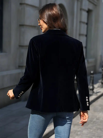 Juliana™ | Chic Velvet Blazer for Timeless Elegance