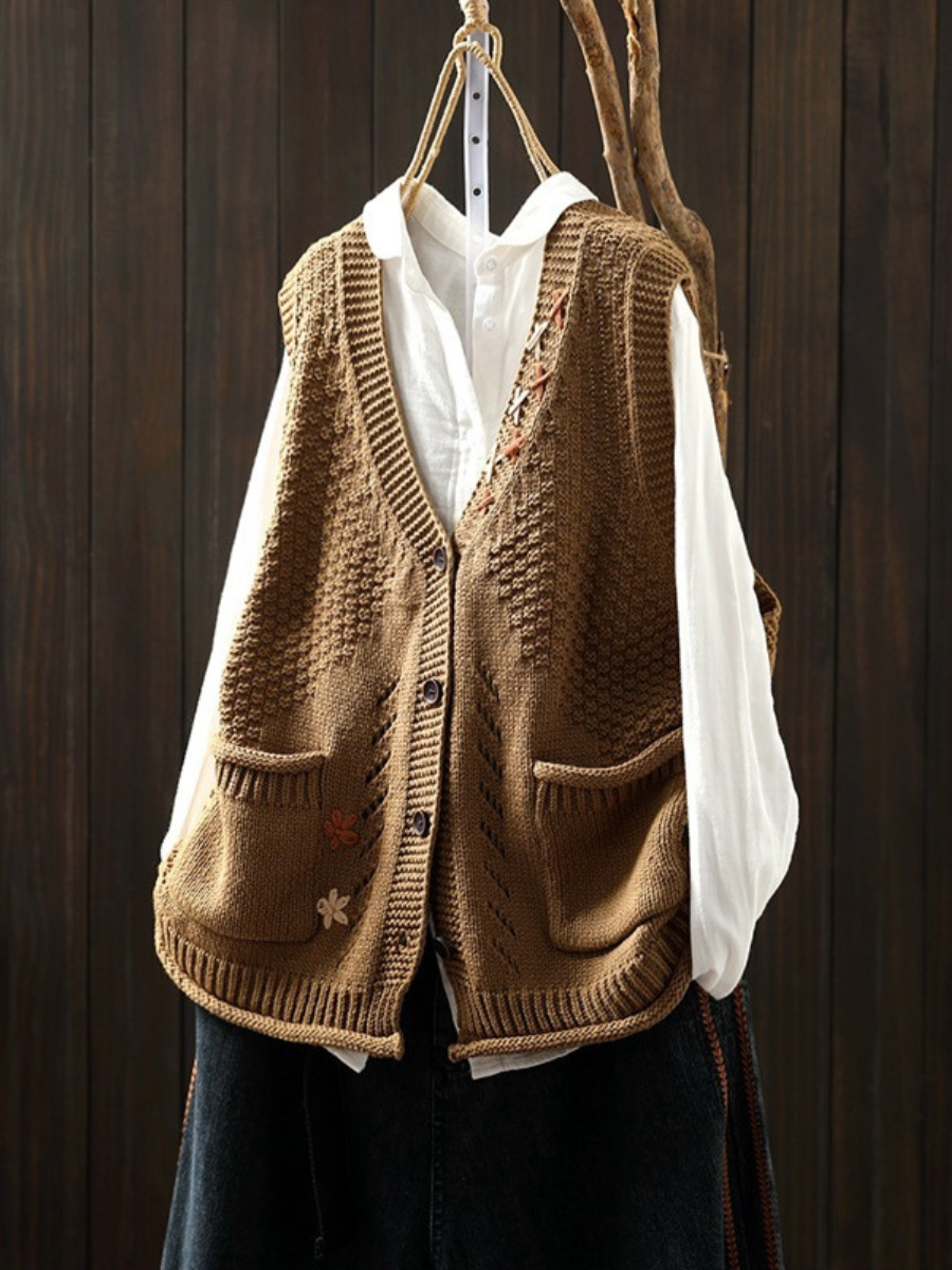 Juliette™ | Cozy Knit Vest