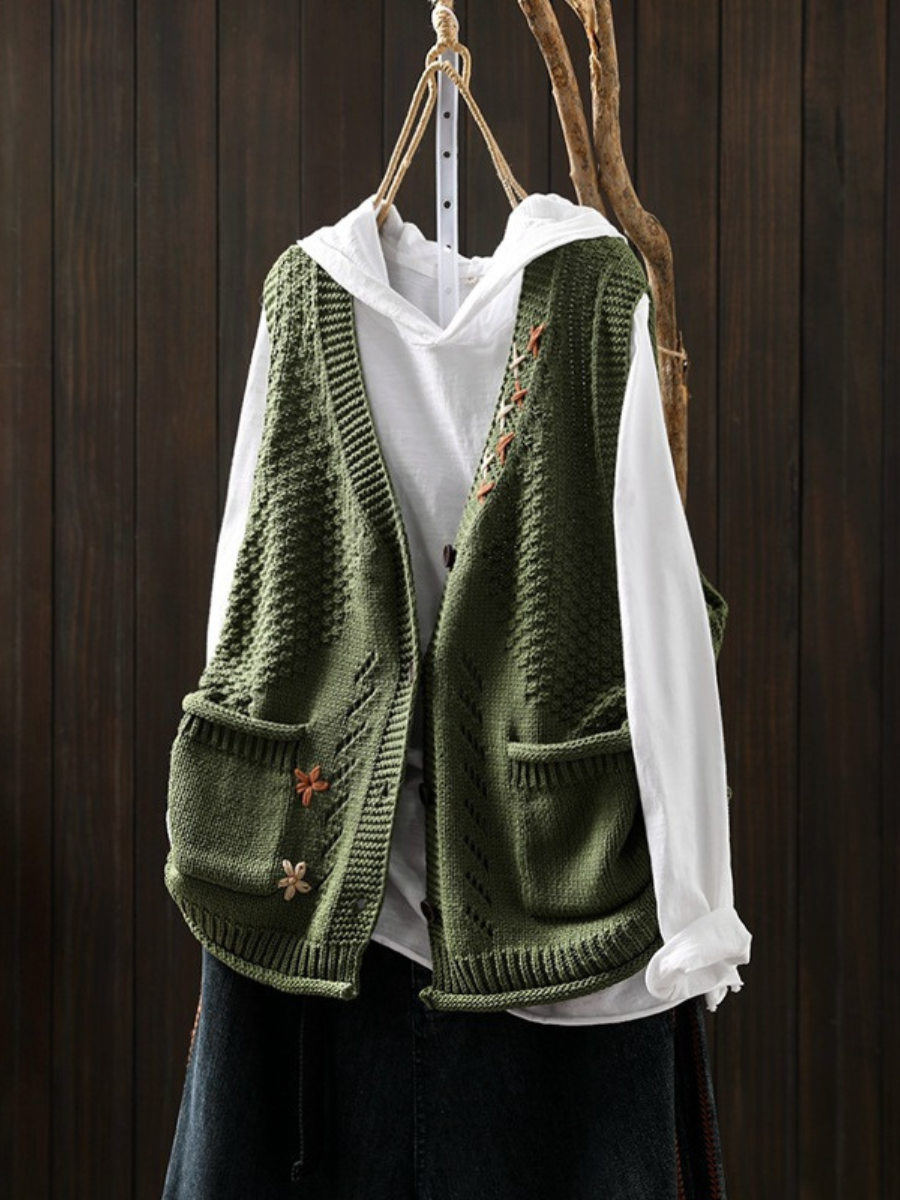 Juliette™ | Cozy Knit Vest