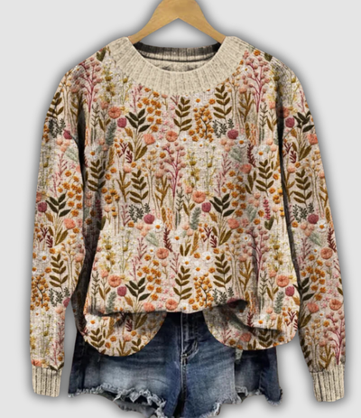 Vivienne™ | Chic Retro Knit Sweater for Timeless Elegance