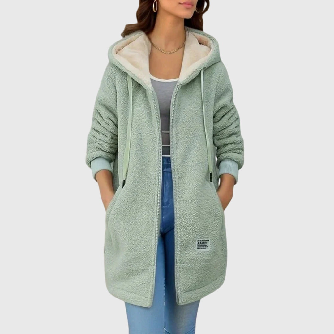 Birgitta™ | Cozy Fleece Jacket for Chic Warmth