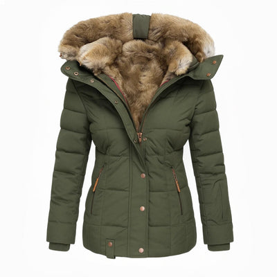 Sofia™ | Warm faux fur-lined winter coat