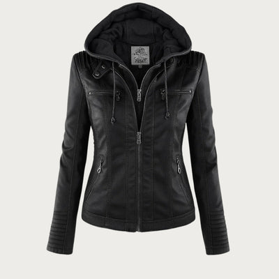 Monika™ | Elegant and durable leather jacket
