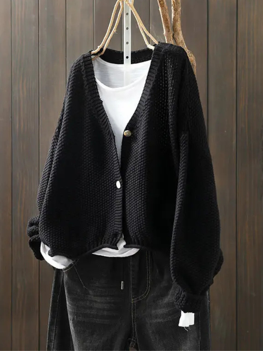 Elena™ | Cozy Knit Cardigan for Chic Layering
