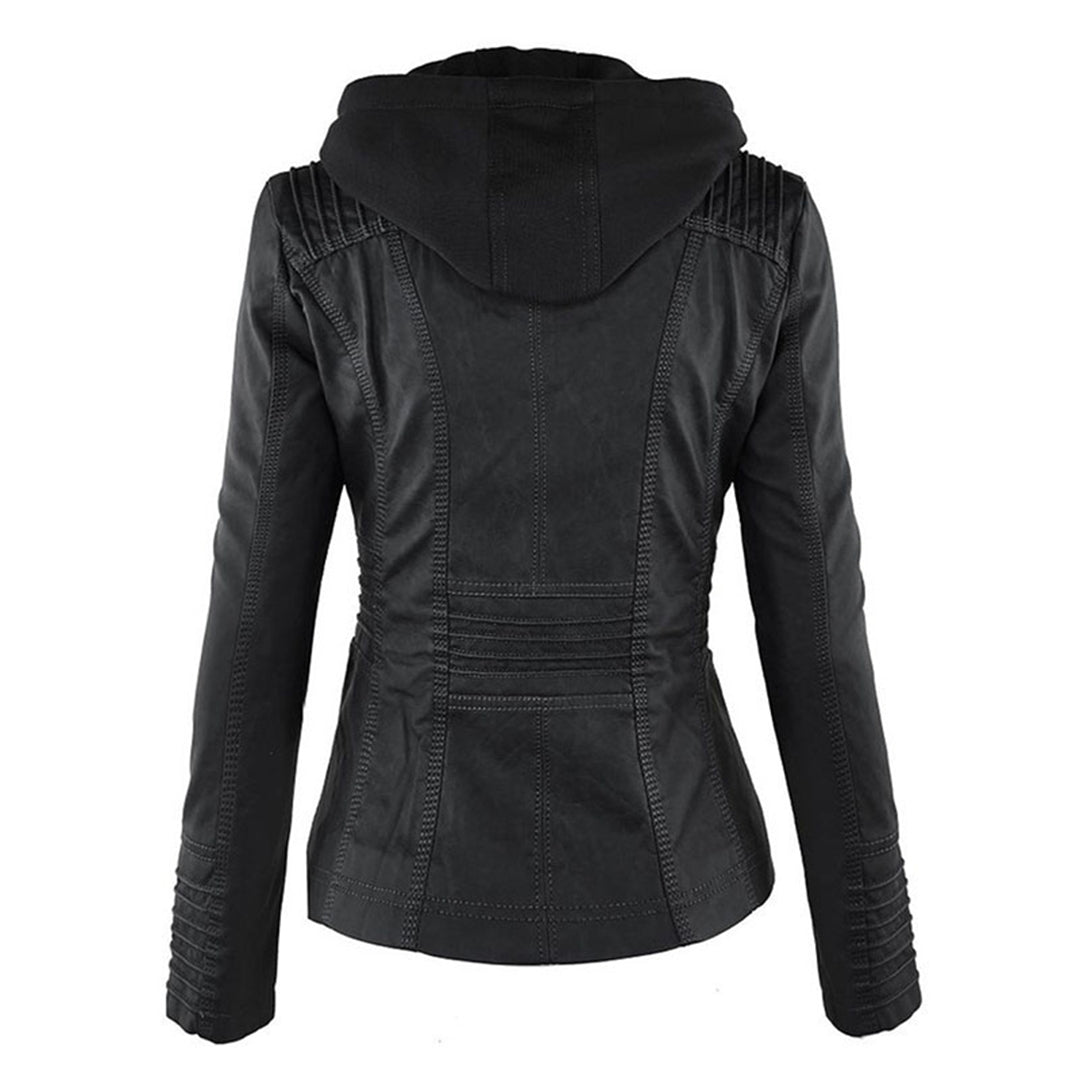 Monika™ | Elegant and durable leather jacket