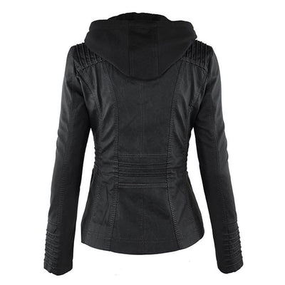 Monika™ | Elegant and durable leather jacket