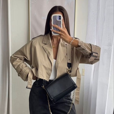 Vivienne™ | Chic Urban Trench Coat for Effortless Elegance