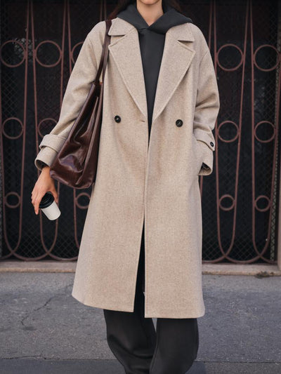 Clara™ | Luxurious Wool Coat for Timeless Elegance