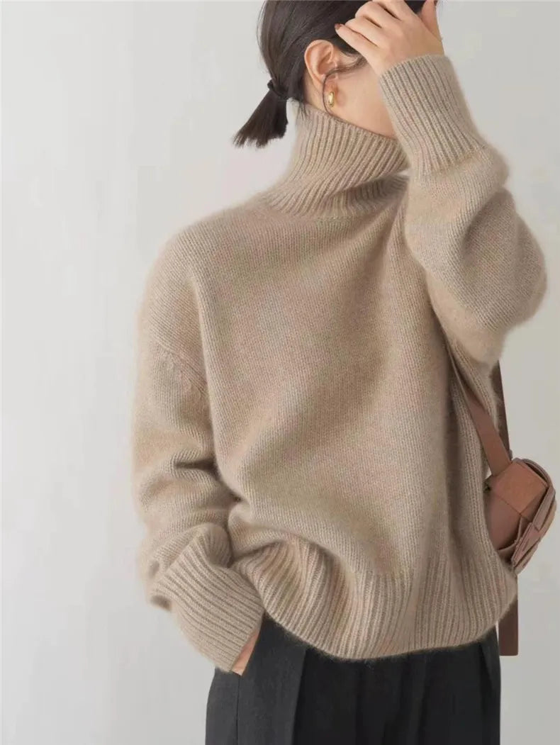 Isabella™ | Luxurious Soft Turtleneck for Cozy Elegance