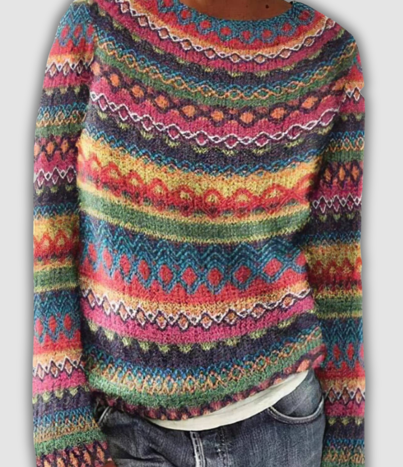 Elena™ | Timeless Cashmere Sweater for Cozy Elegance