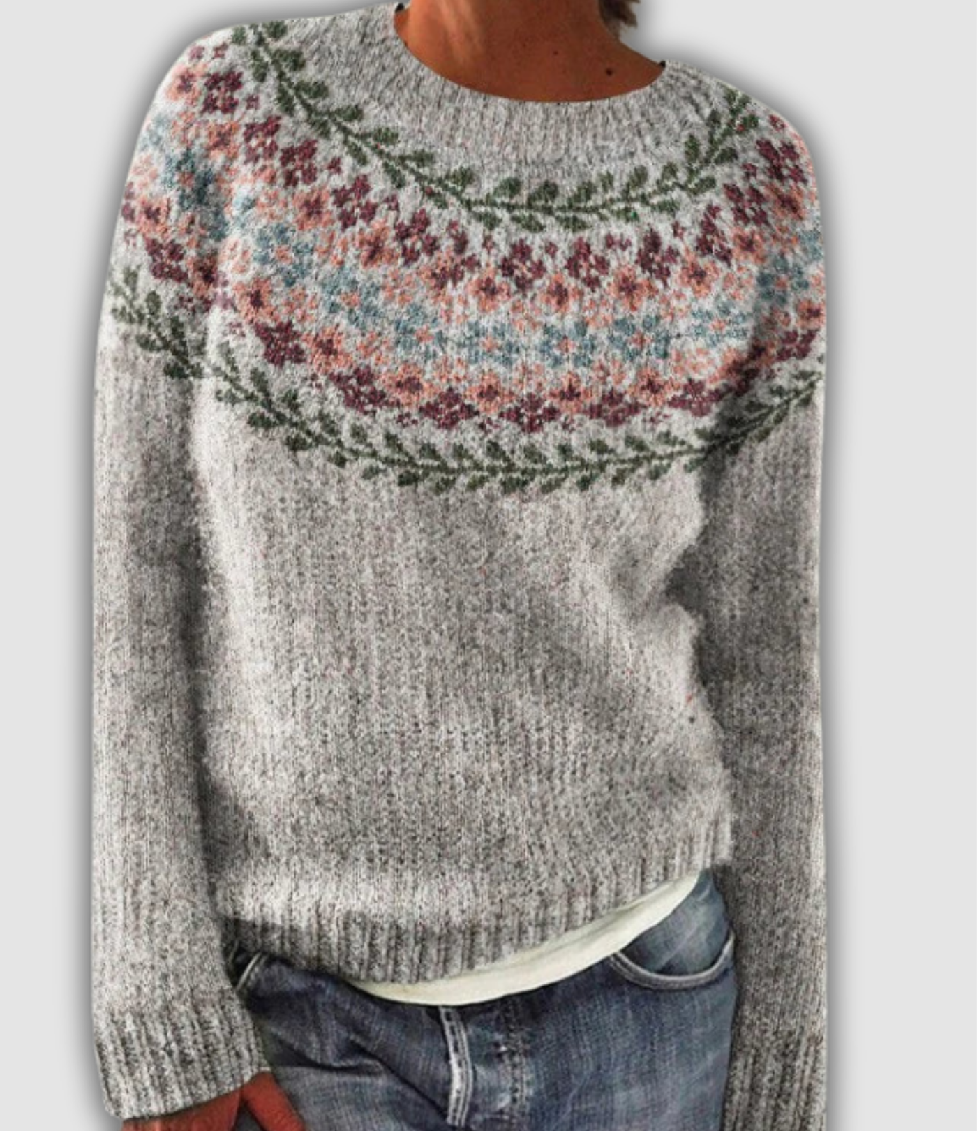 Clara™ | Cozy Retro Knit Sweater for Timeless Charm