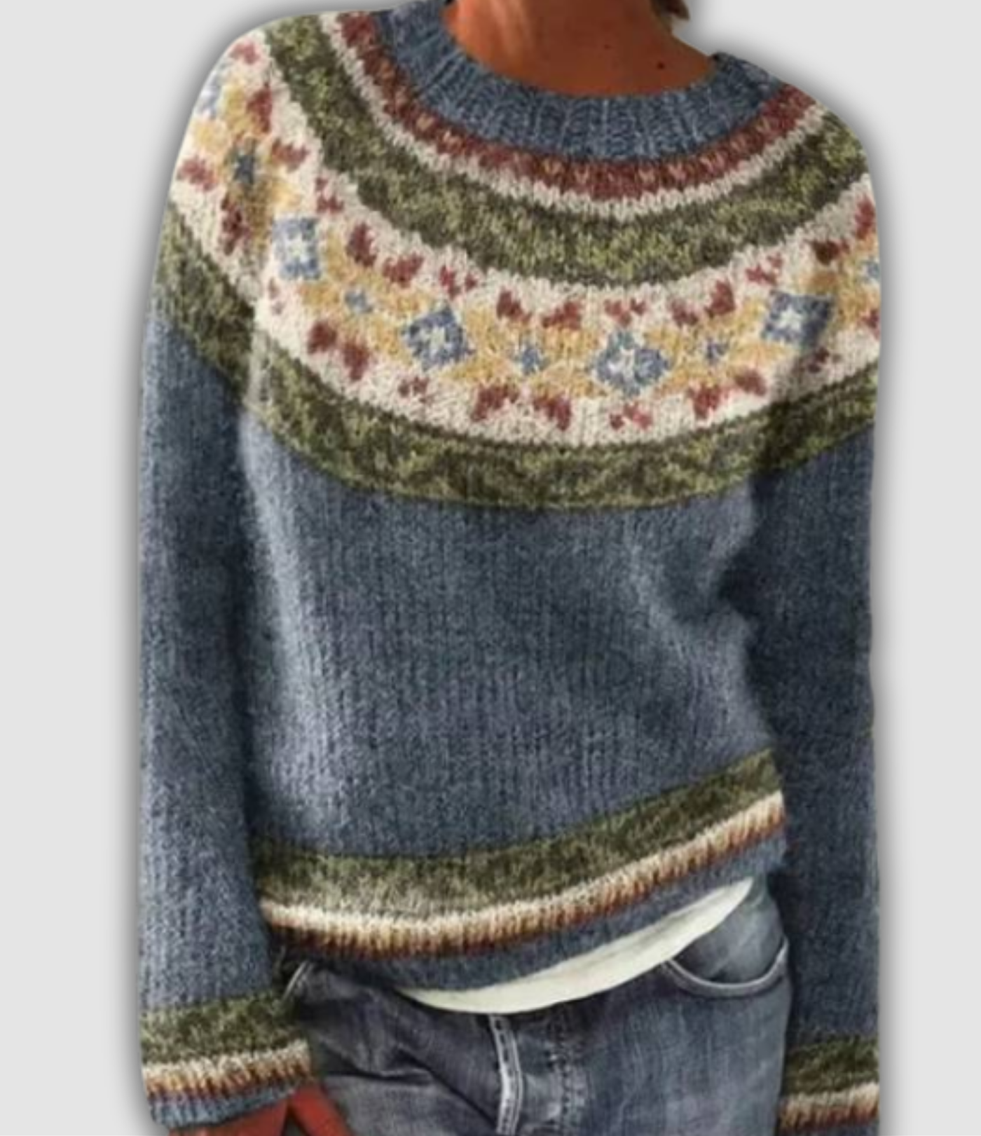 Lila™ | Timeless Heritage Sweater for Cozy Elegance