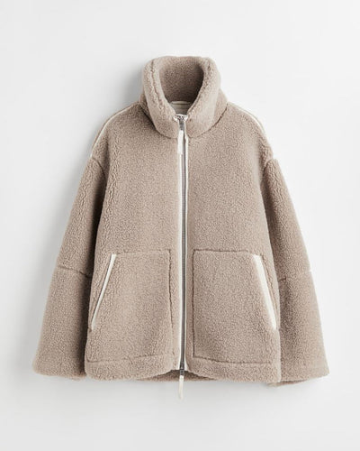 Mirella™ | Luxurious Teddy Fleece Jacket for Cozy Elegance