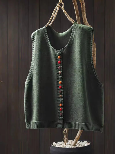 Rosalie™ | Chic Knit Vest for Effortless Elegance