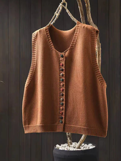 Rosalie™ | Chic Knit Vest for Effortless Elegance