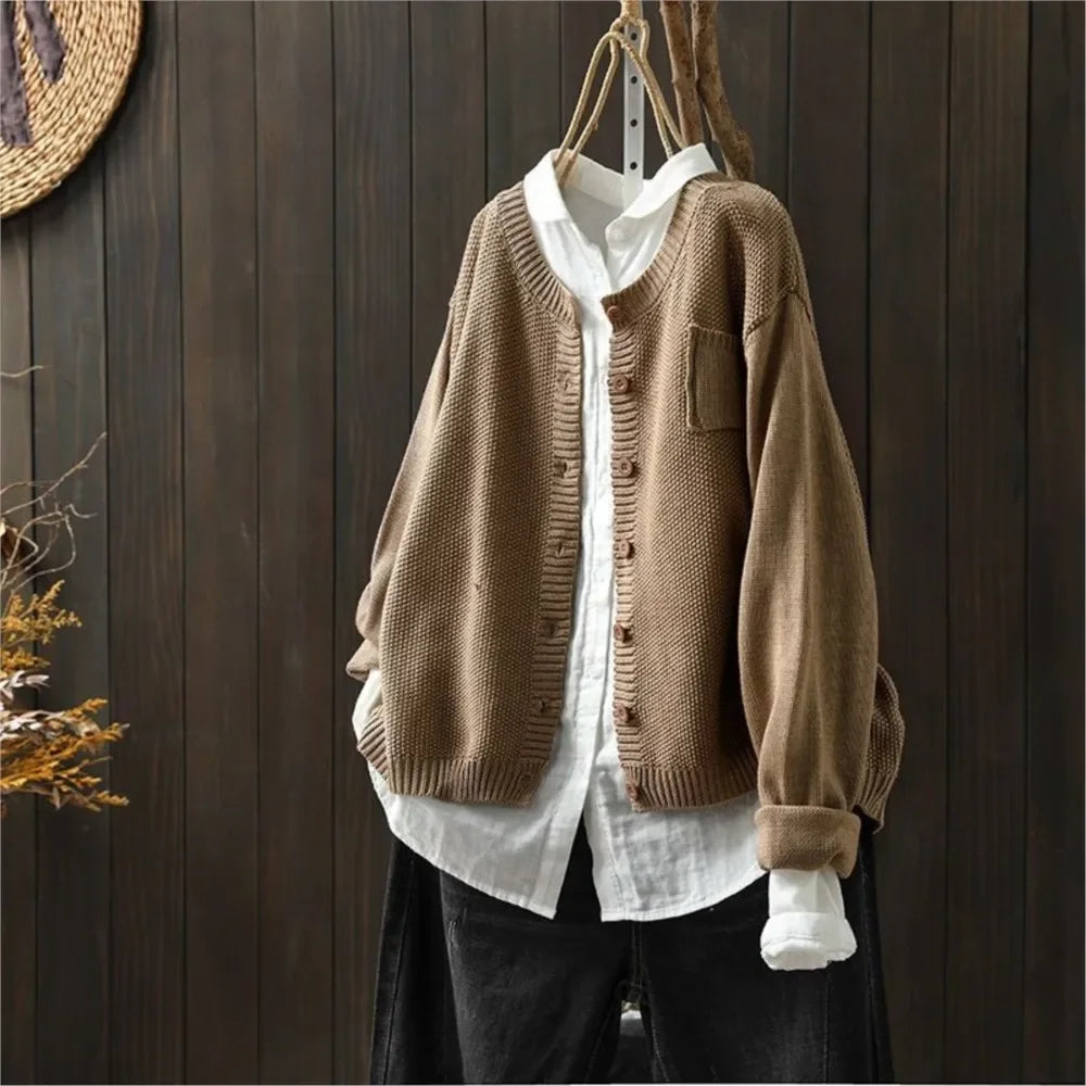 Gabriella™ | Luxurious Cashmere Cardigan for Cozy Elegance