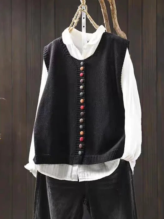 Rosalie™ | Chic Knit Vest for Effortless Elegance