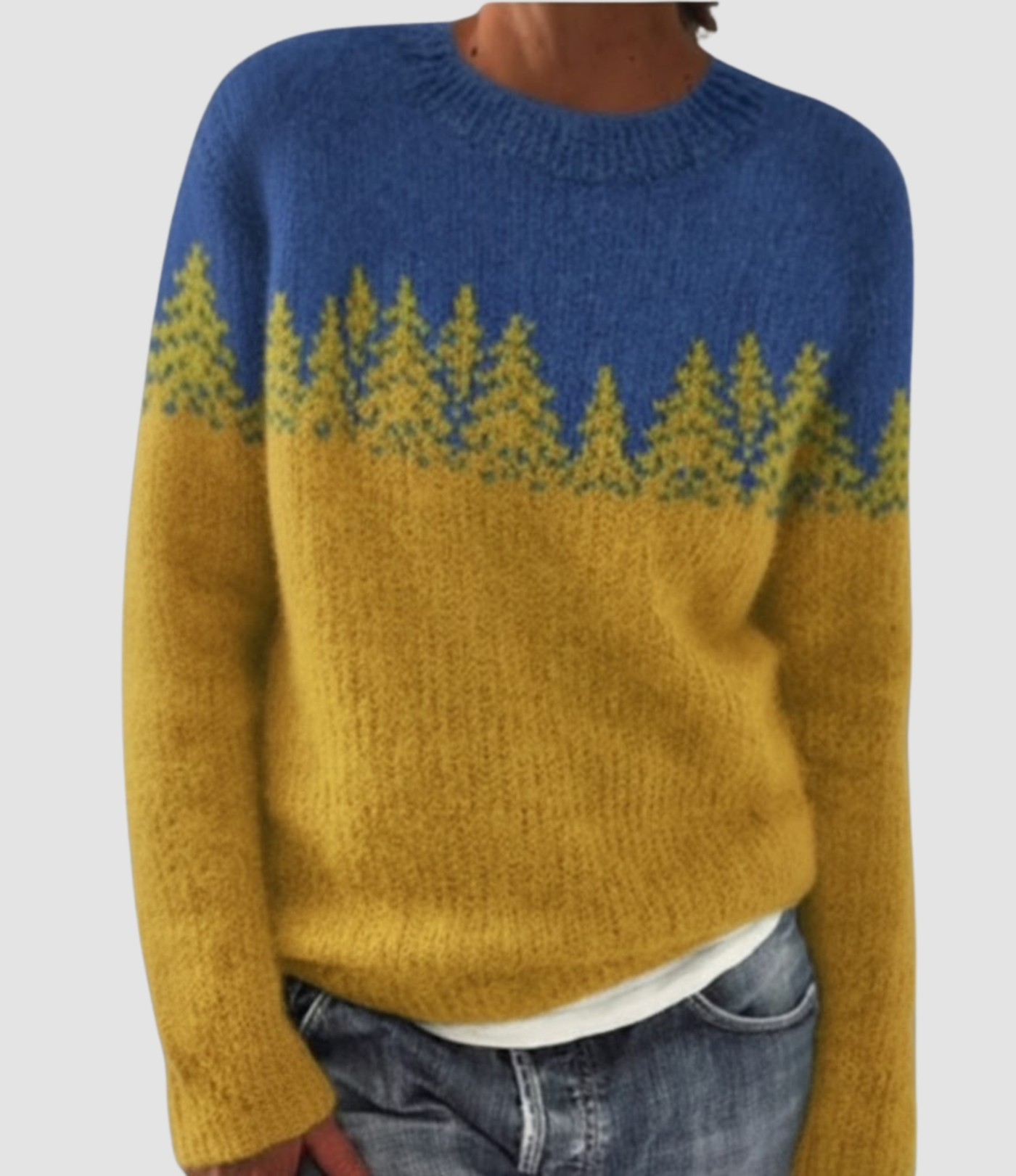 Elena™ | Chic Retro Knit Sweater for Timeless Elegance