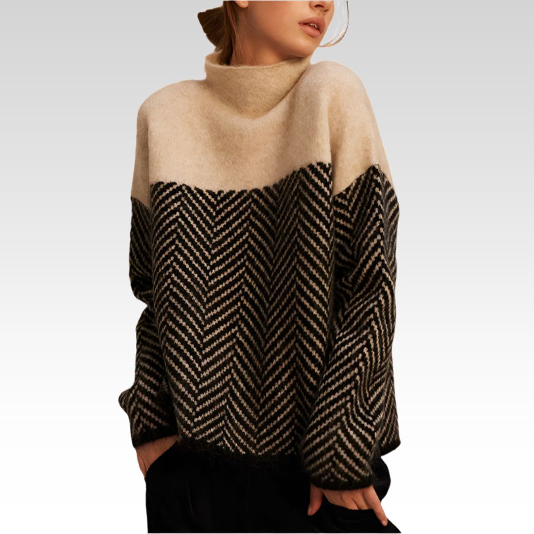 Lila™ | Luxurious Roll Neck Sweater