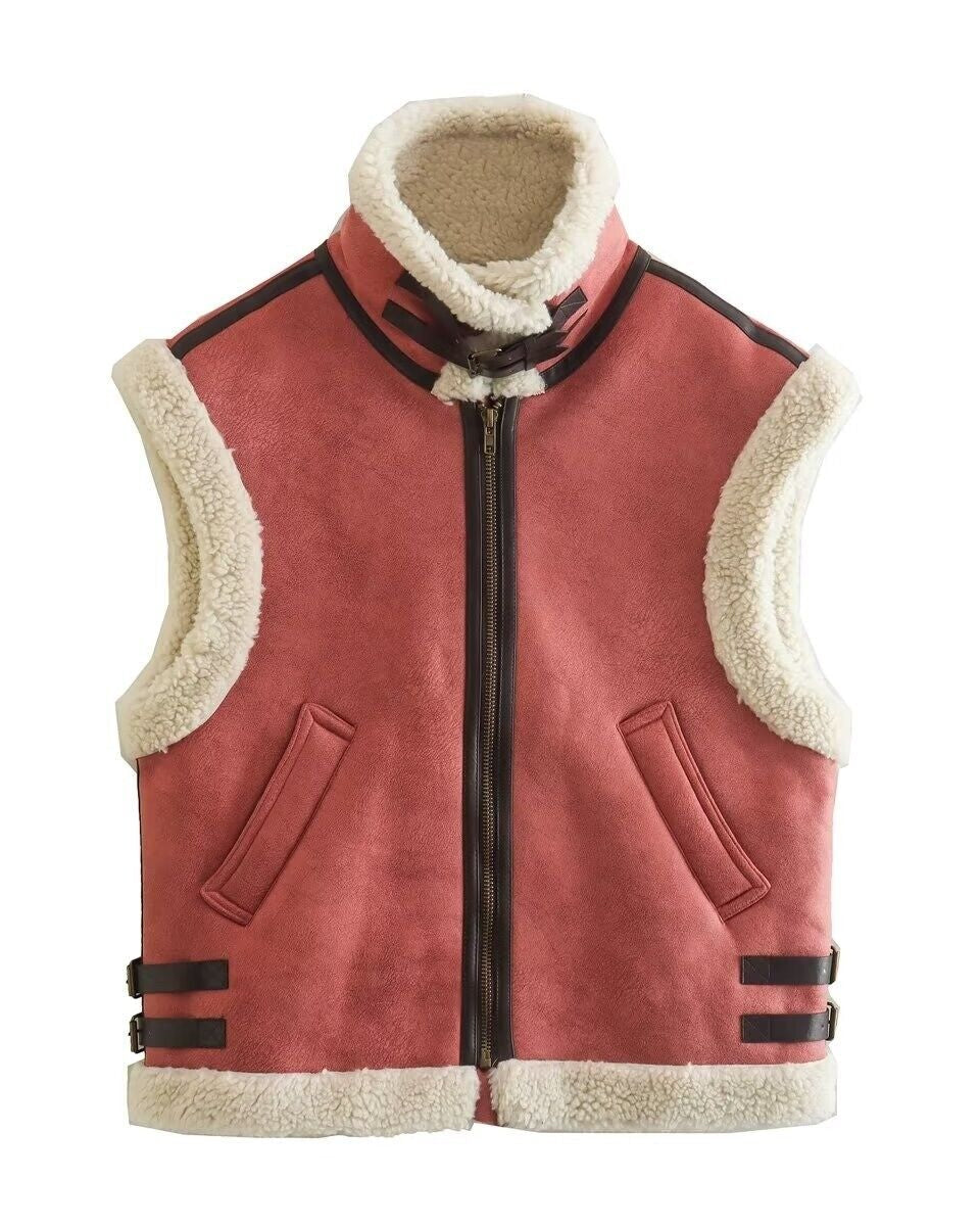 Evelyn™ | Cozy Teddy Gilet for Chic Warmth