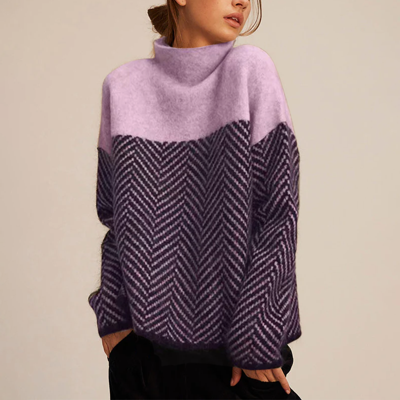 Lila™ | Luxurious Roll Neck Sweater
