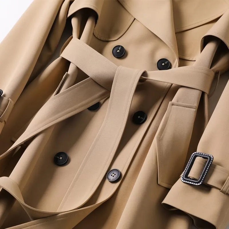 Isabella™ | Chic Trench Coat for Timeless Elegance