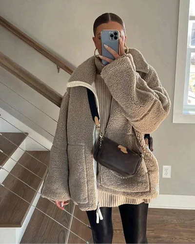 Mirella™ | Cozy Teddy Fleece Jacket