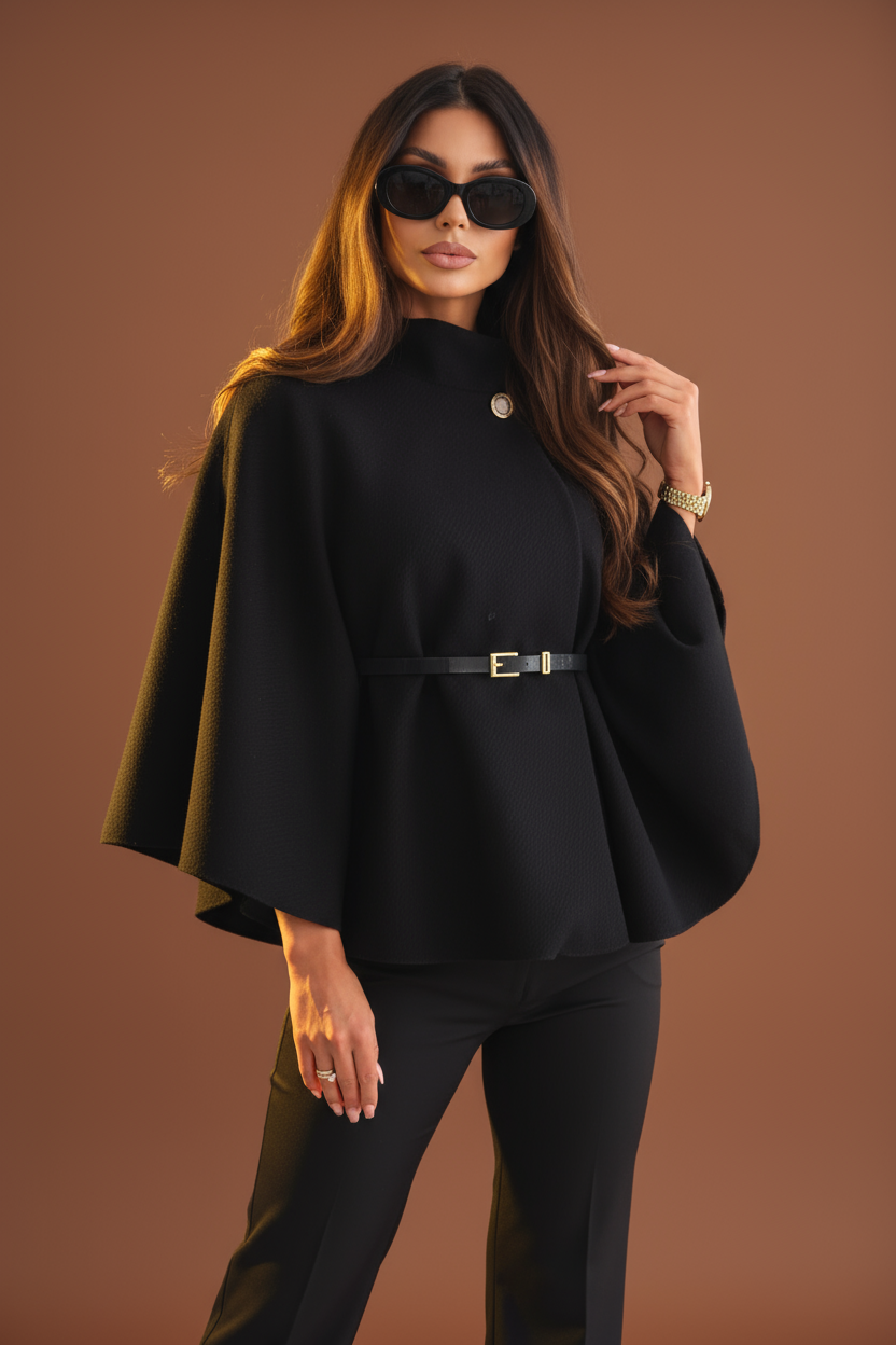 Isabella™ | Chic Belted Coat for Timeless Elegance