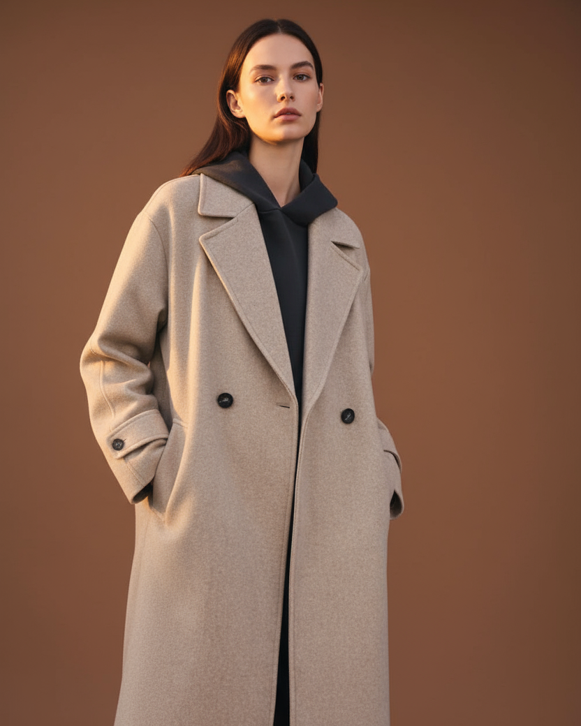 Clara™ | Luxurious Wool Coat for Timeless Elegance