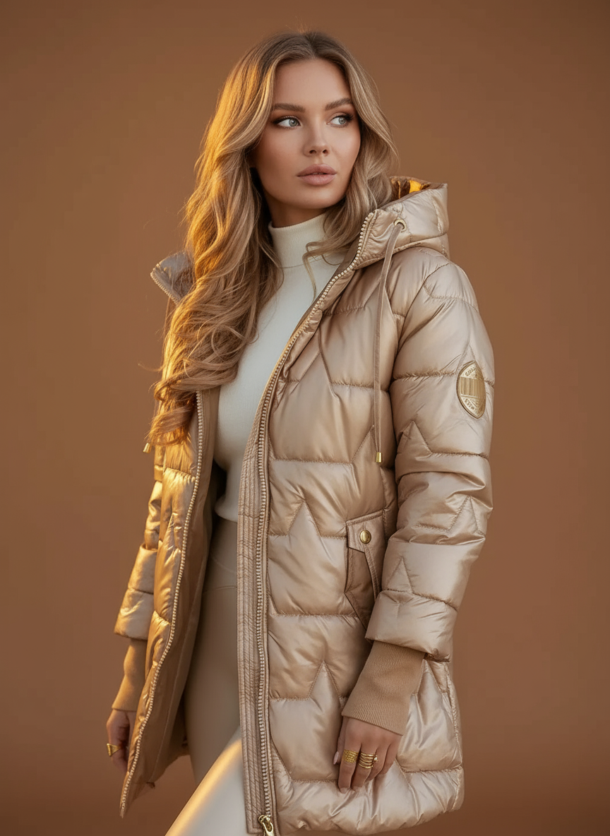 Juliette™ | Luxurious Padded Winter Jacket for Chic Warmth