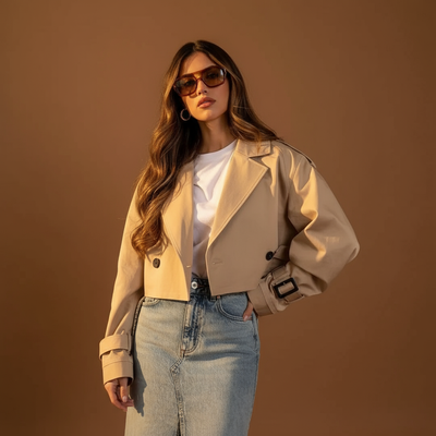 Vivienne™ | Chic Urban Trench Coat for Effortless Elegance