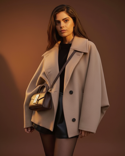 Lila™ | Luxurious Oversized Coat for Chic Warmth