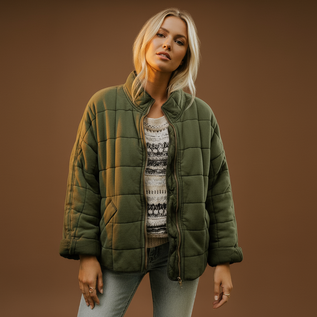 Lila™ | Chic Quilted Jacket for Timeless Style