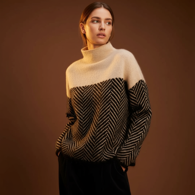 Lila™ | Luxurious Roll Neck Sweater