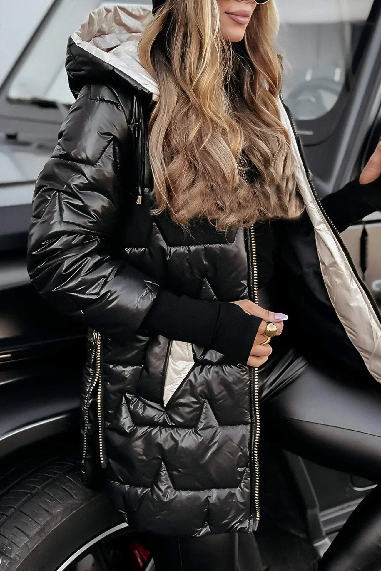 Juliette™ | Luxurious Padded Winter Jacket for Chic Warmth
