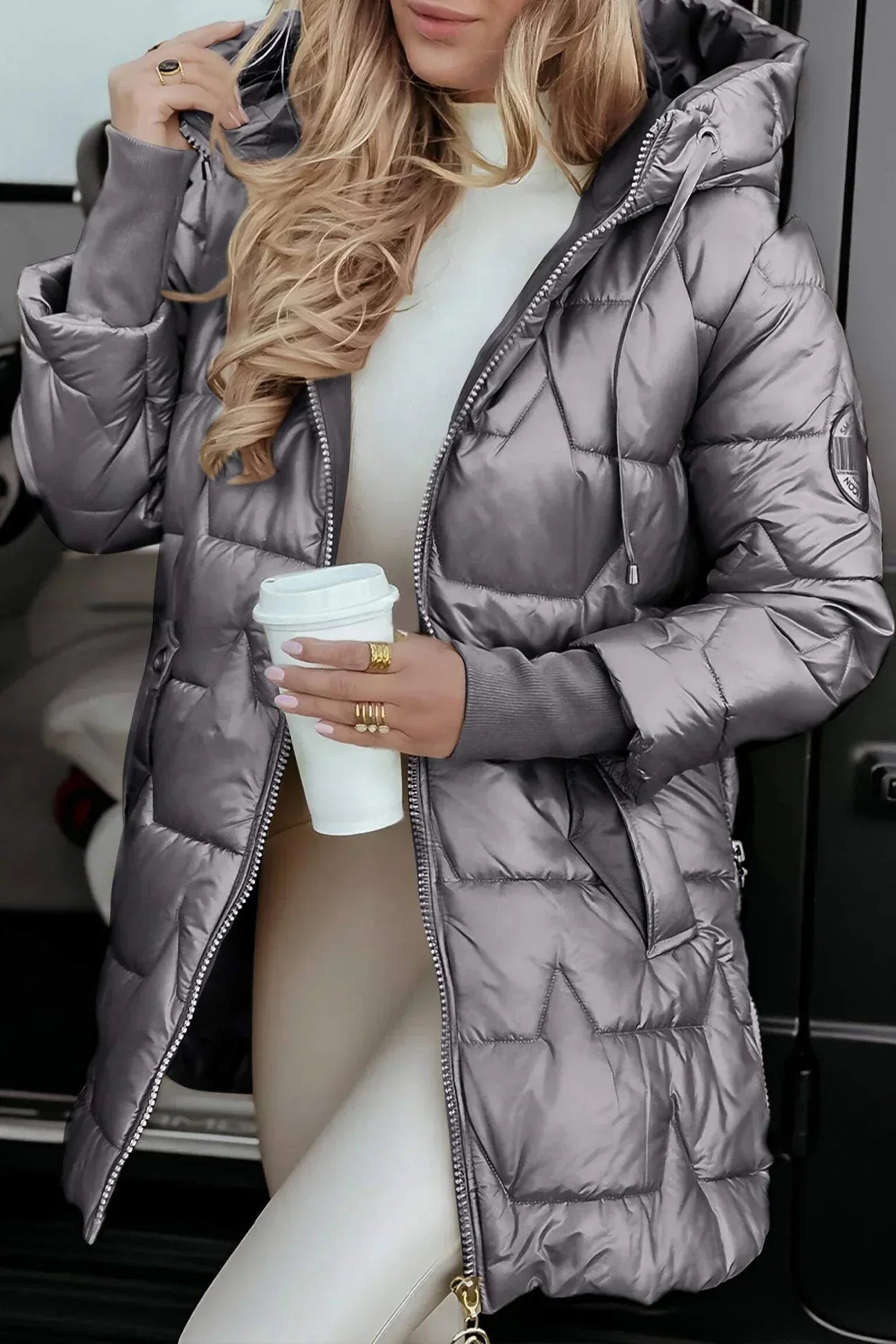 Juliette™ | Luxurious Padded Winter Jacket for Chic Warmth
