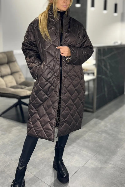 Evie luxe | Reversible Quilted Coat