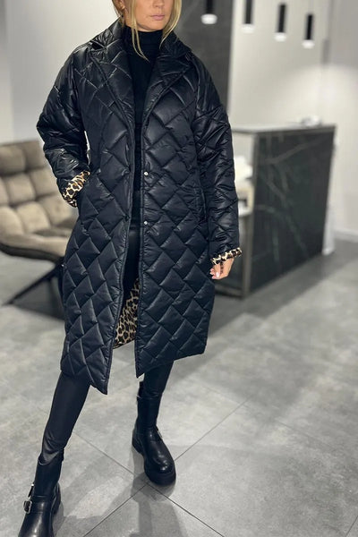 Evie luxe | Reversible Quilted Coat