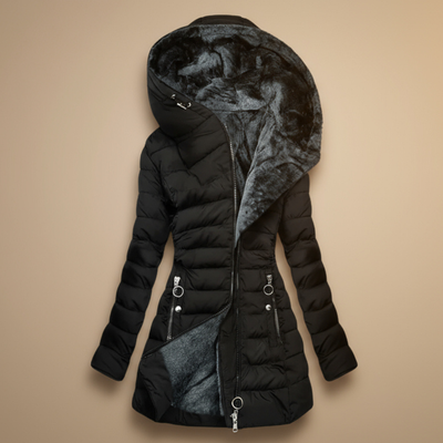 Lila™ | Luxurious Fur-Lined Winter Coat